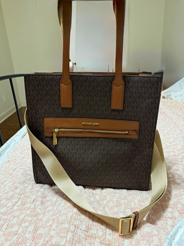 Michael kors brown monogram - brown, mk